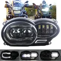 TIYPEOR fari moto 100W LED faro per BMW R1200GS 2005-2012/2006-2013 ADV faro con Angel Eye DRL per R1200GS