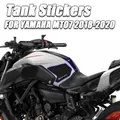 PER YAMAHA MT07 MT-07 MT 07 2018 2019 2020 Accessori Moto Lato antiscivolo Adesivi Serbatoio