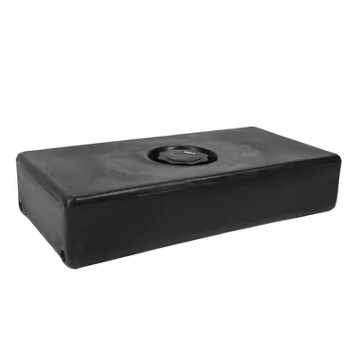 Portable Water Container RV Fresh Water Holding 8 Gallons Impact Resistance 26 X 13.4 X 5.5in Black for Campers for Boats