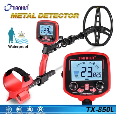 TX-850L Metal Detector Professional Underground Depth Metal Detector High Sensitivity Gold Treasure