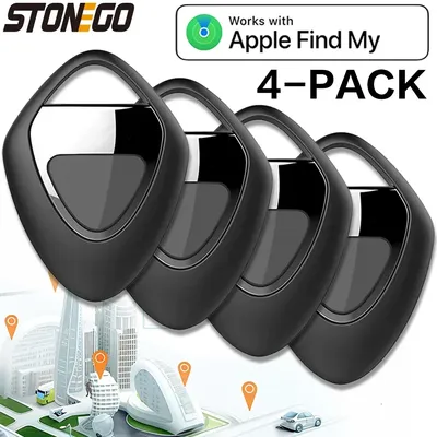 STOENGO Locator Works With Apple Find My App, Tracker And Keys Finder For Lost Keys, Bags, Wallets,