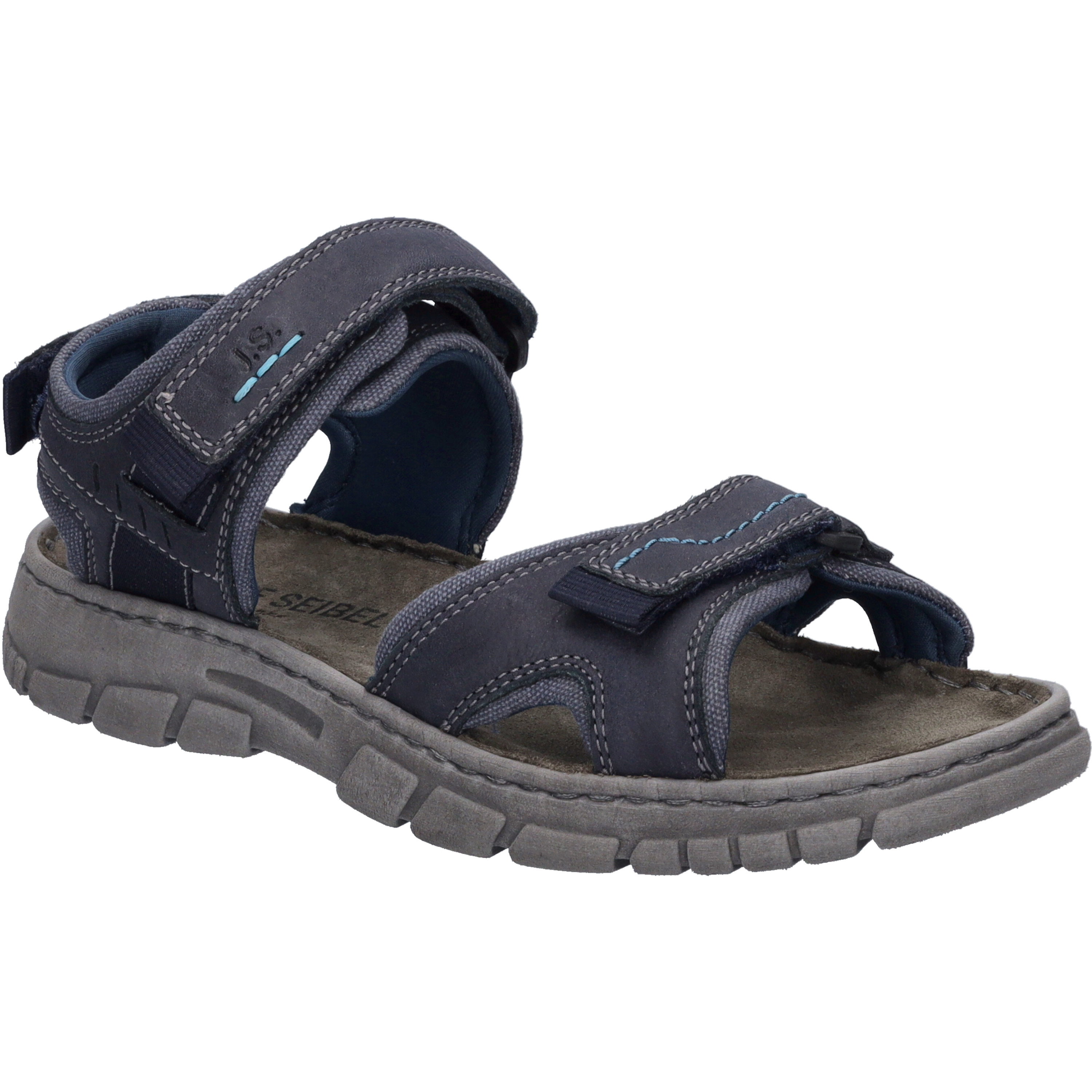 JOSEF SEIBEL Brendan 03 | Sandale für Herren | Blau Brendan 03, ocean-kombi