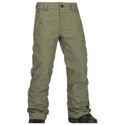 Volcom - Kid's Freakin Chino Insulated Pant - Skihose Gr M oliv