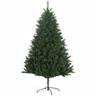 HOMCOM Albero di Natale Alto 180cm con 800 Rami e Base in Metallo, Verde