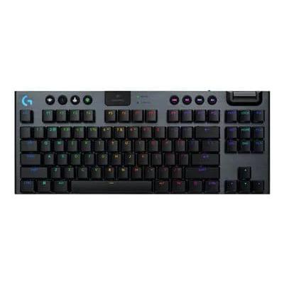 Logitech G G915 X LIGHTSPEED TKL Wireless Mechanical GL Gaming Keyboard with RGB Backlighting, Brown Clicky Switch