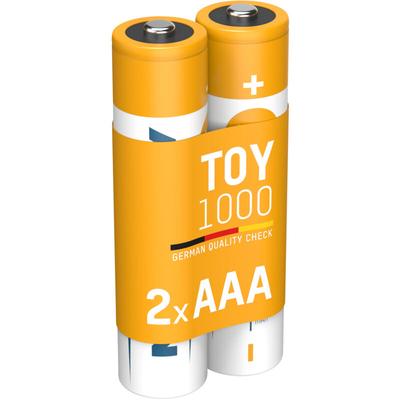 ANSMANN Akku AAA, 2 Stück, 800 mAh 1,2V NiMh