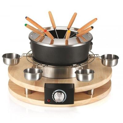 Fondue 1300w 8 gabeln - Kitchen Chef - kcwood.fond8