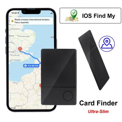 Wireless Ultra-Slim Anti-lost For Car Luggage Pet Locator Smart Card Finder for Iphone Apple Find My