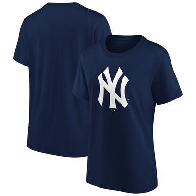New York Yankees Mono Logo Grafik T-Shirt - Damen Image