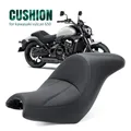 Sella del cuscino del sedile del passeggero del conducente del motociclo con punto verde per Kawasaki Vulcan S650 VN650 2015-2022