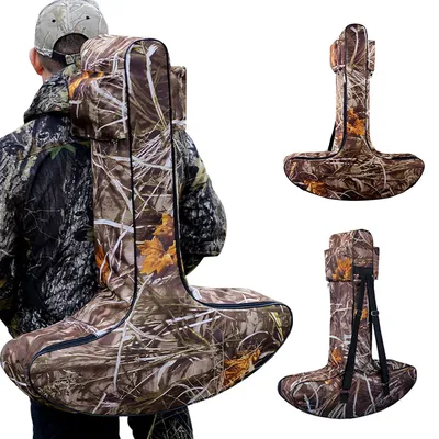 Tactical Bow Bag Hunting Bow Case Compound Bow Carry Bag with Arrow Pockets Archery Bow Bag Crossbow Storage Bag for Shooting