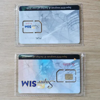 6 in 1 Max Sim Card Cell Phone Super Card Backup Telephone Portable Sims Card 3g Cellphone Accessories