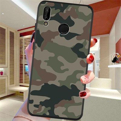 For Iphone 12 12 Pro Max Classic Army Green Camouflage Military Case Soft Silica Gel Back Cover For Huawei P Smart 2020 P Smart Pro P Smart 2019 P Smart Z P40 Pro P40 Lite 4G P40 Y9 Prime 2019 Y7 Prime 2019 Y6 Prime 2019 Xiaomi Redmi Note 9 Note 9...