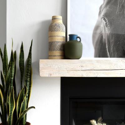 Solid Timber Fireplace Mantel Shelf