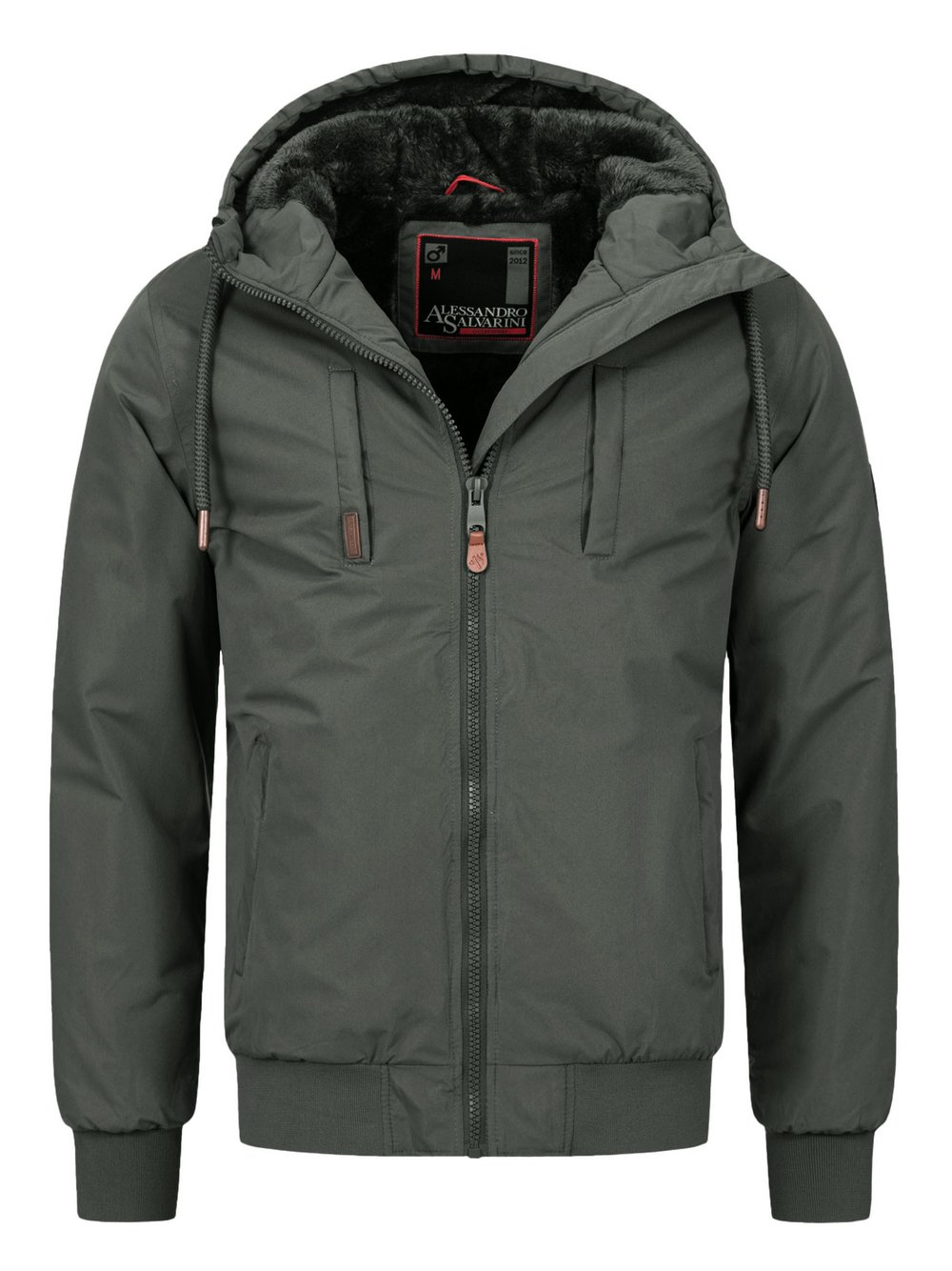 Alessandro Salvarini Winterjacke Herren anthrazit, M Image