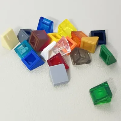 Los 54200 35338 50746 Slope 30 ° 1 x 1 x 2/3 Erleuchtungsspielzeug für technische Gebäude, Blöcke, Image
