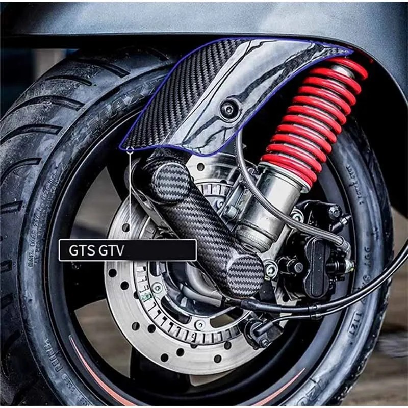 100% reine Carbon Faser Rocker Abdeckung Für VESPA GTS300 GTS250 GTS HPE Front Werkzeug Box batterie abdeckung Motorrad Zubehör Image