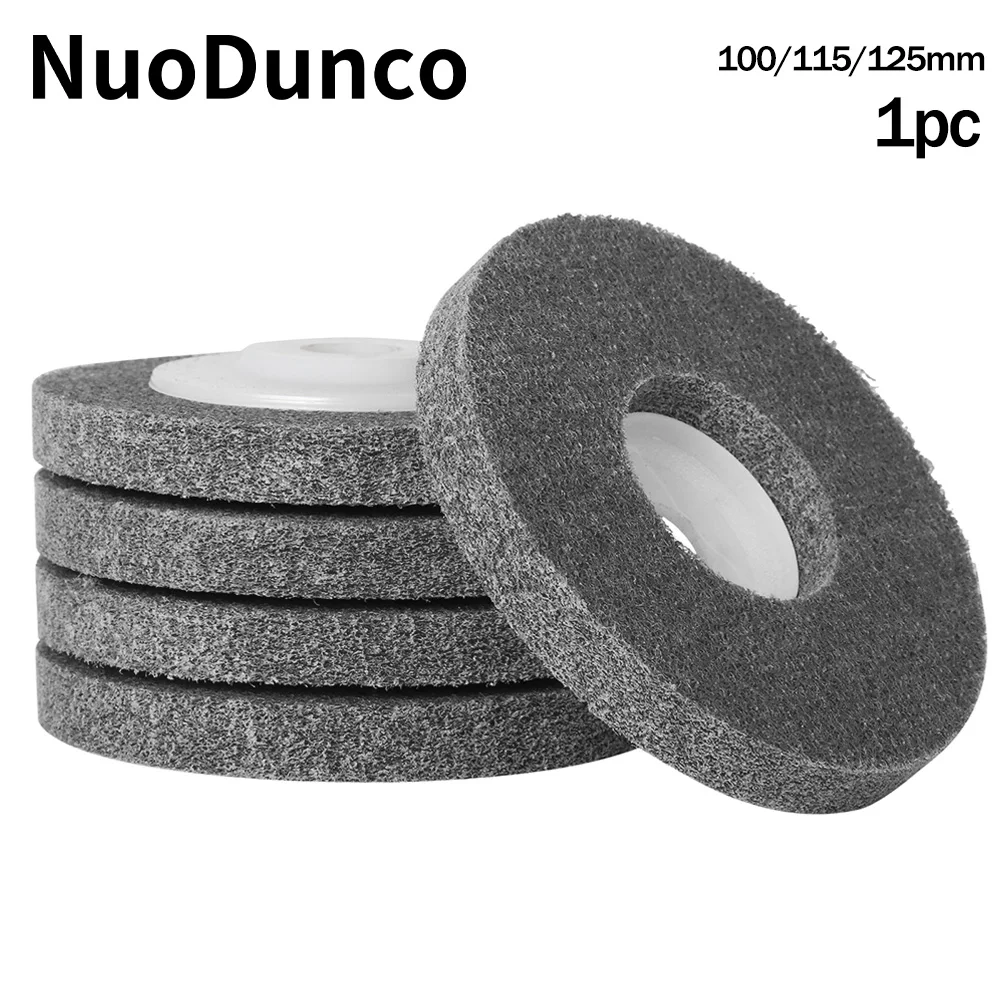 100/115/125mm Faser Schleifen Rad Nylon Faser Polieren Disc Winkel Grinder Schleifen Werkzeug für Metall Keramik glas Polieren 1Pc Image
