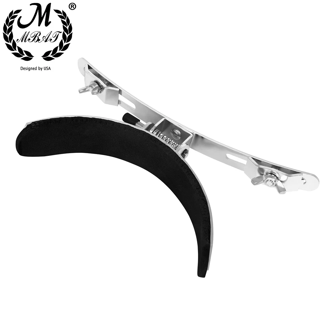 M MBAT Trommel Bein Halter Marschungen Snare Drum Bein Klemme Metall Bein Rest Schwamm Polsterung Trommel Rack Percussion Instrument Teile Image