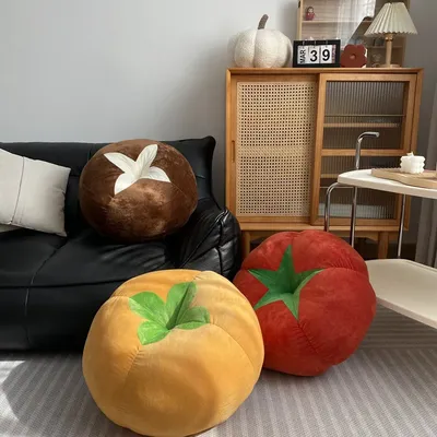 Tomaten pilz Plüsch kissen niedlichen Sofa kissen Kissen Studie Schlafzimmer Wohnzimmer Dekoration Image