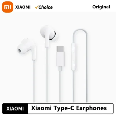 Neue Original Xiaomi Typ-C Kopfhörer Mi 14 13 12 In-Ear-Kopfhörer Redmi Note 10 9 Typ C Image
