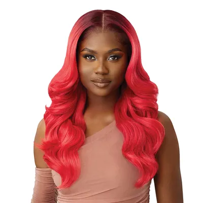 Outre Perfect Hairline Glueless Fully Hand-Tied 13X6 Lace Wig Atlas – Long Body Wave. Pre-Plucked, Natural Look