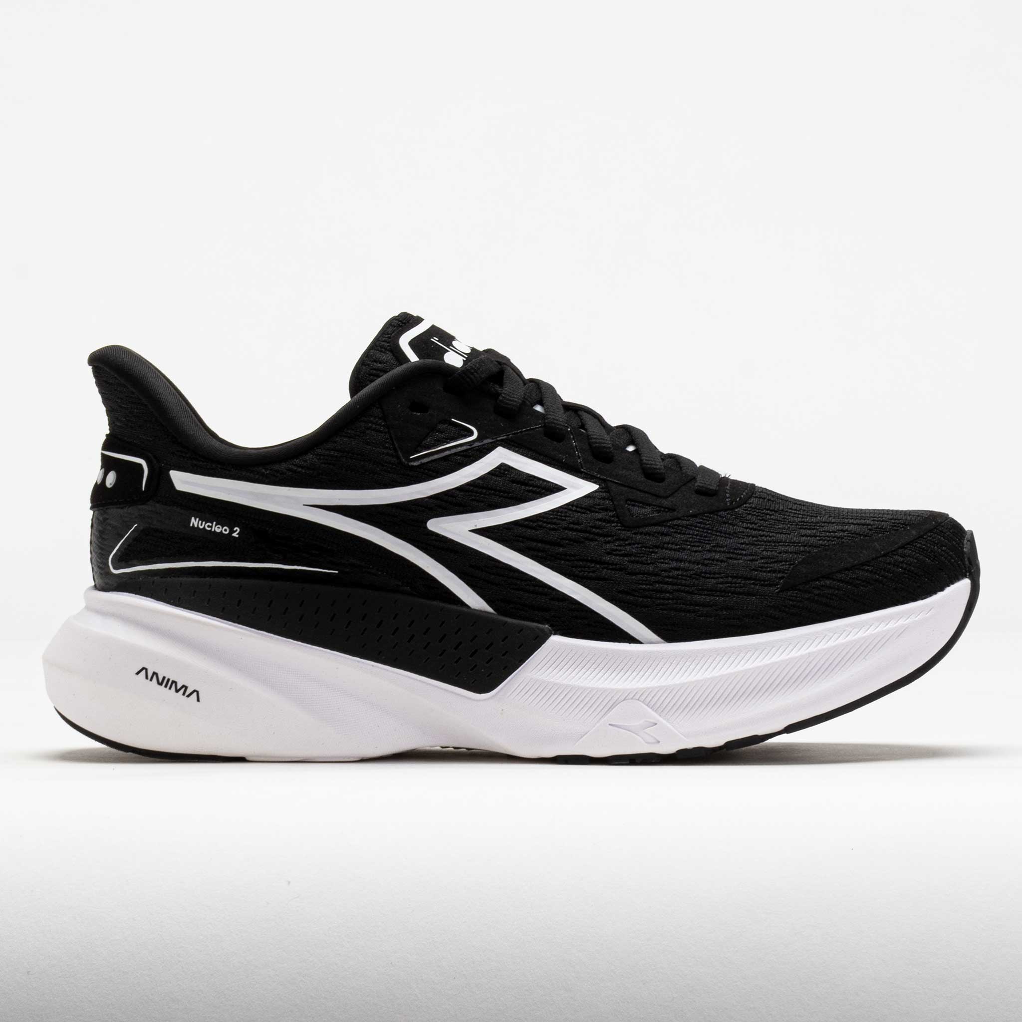 Diadora Nucleo 2 Women's Running Shoes Black/White