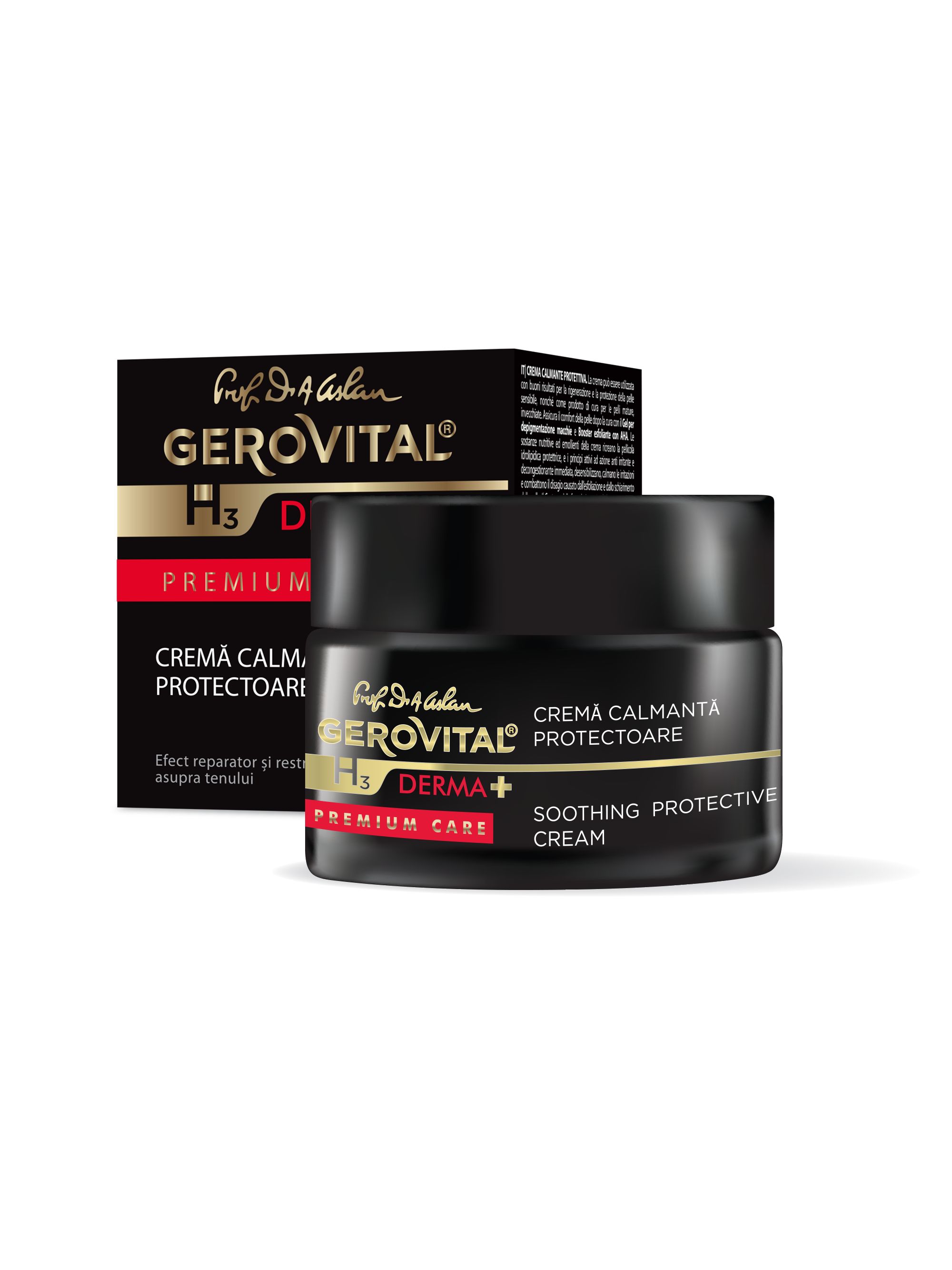 Gerovital Premium Care Crema Lenitiva Protettiva per Pelle Sensibile e