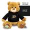 Chad & Jake Anaheim Ducks Secondary Logo Personalized Toy Bear Plush