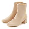 Stiefelette LASCANA, Damen, Gr. 39, beige, Obermaterial: 100% Textilmaterial. Futter: 100% Lederimitat. Decksohle: 100% Lederimitat. Laufsohle: 100% Synthetik, unifarben, bestickt, feminin, Schuhe, mit floralem Muster, Stiefel, Boots VEGAN
