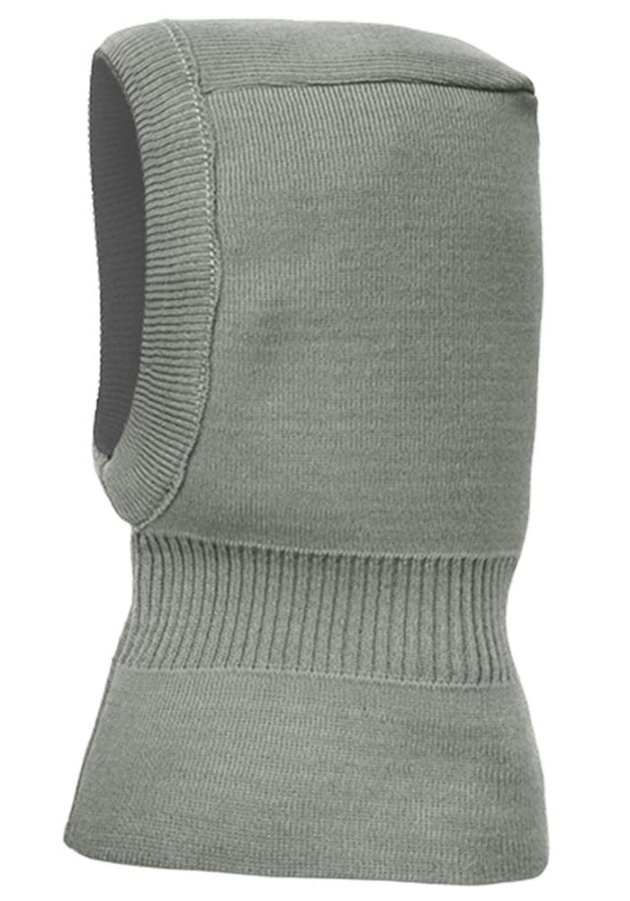 Wendemütze MAXIMO, Baby, Gr. 47, grau, Strick, Wolle, mehrfarbig, Casual, Mützen, reine Merinowolle, reversible, doppelt gestrickt, Ausgenähtes Halsteil Image