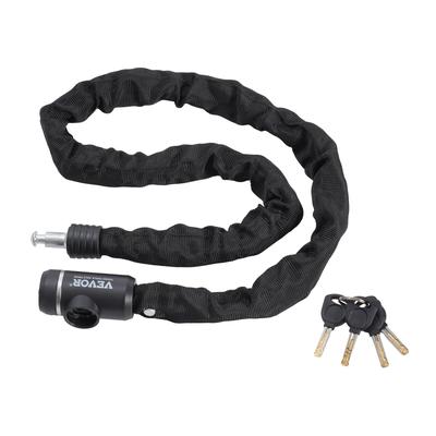 Bike Chain Lock, Security Bicycle Chain Lock, Heavy Duty Metal Steel Anti-Theft High Security Bike Locks, Perfect for Bike