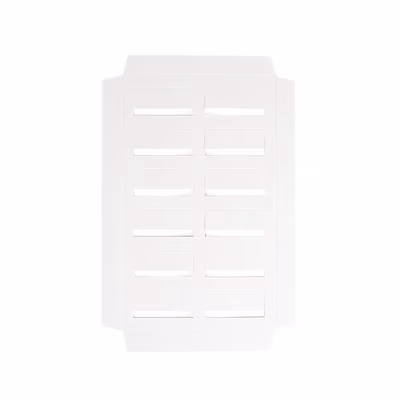 White Macaron Insert for MBS10W 25 pack MBS10WI