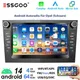 ESSGOO Autoradio 7" Android 14 4+64G Apple Carplay per Opel Vauxhall Astra H Zafira A B Meriva A