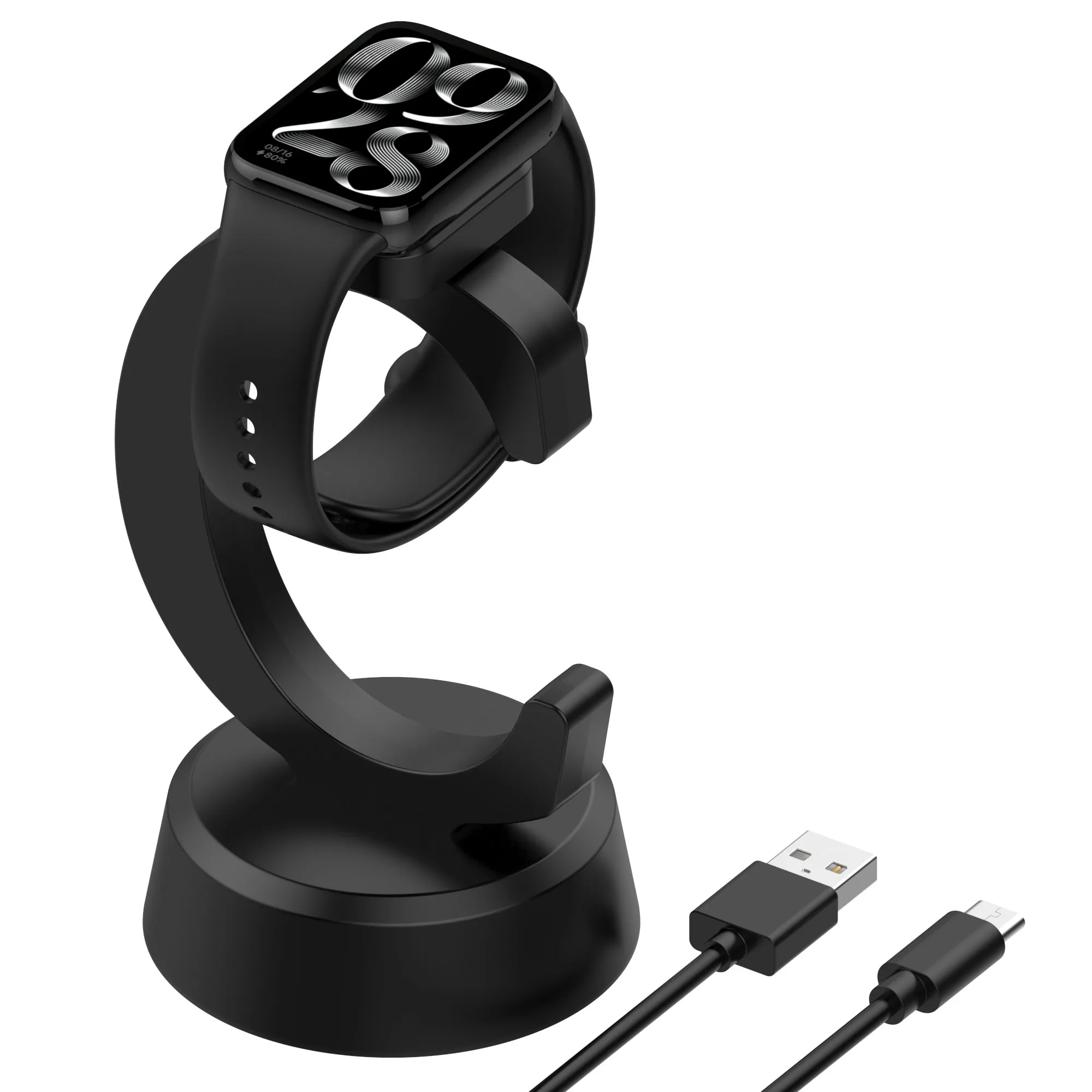 Dock di ricarica per Xiaomi Smart Band 10/9/ 8 Active/8 Pro Cavo di ricarica Redmi Watch 4/5/6/ 3 Lite/Band 2 Caricabatterie sostitutivi