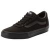 Sneaker VANS "WM Ward", Gr. 40,5, schwarz ((canvas) schwarz, schwarz), sportlich, Schuhe