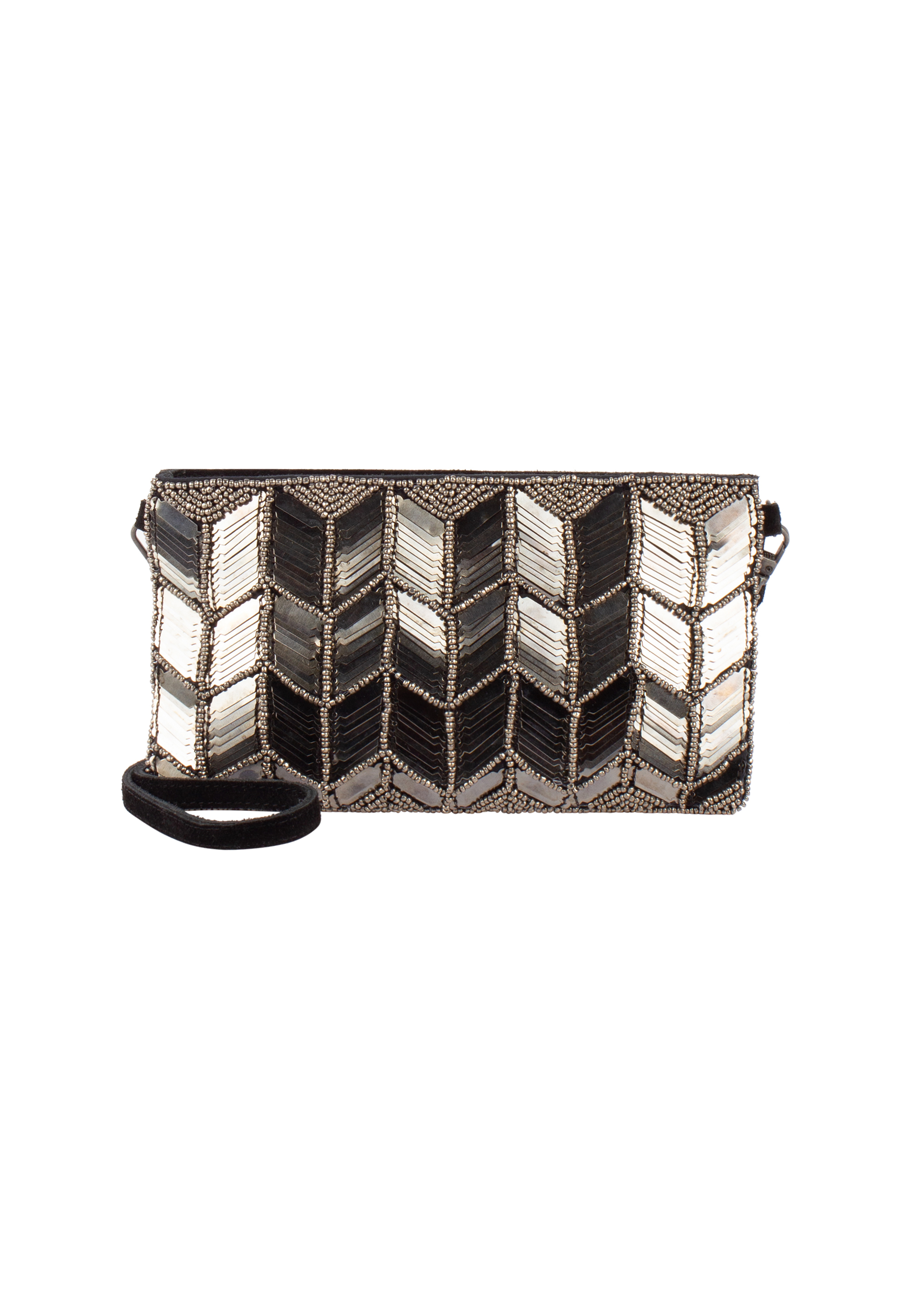 Dreimaster Clutch Damen Schwarz Mehrfarbig Image