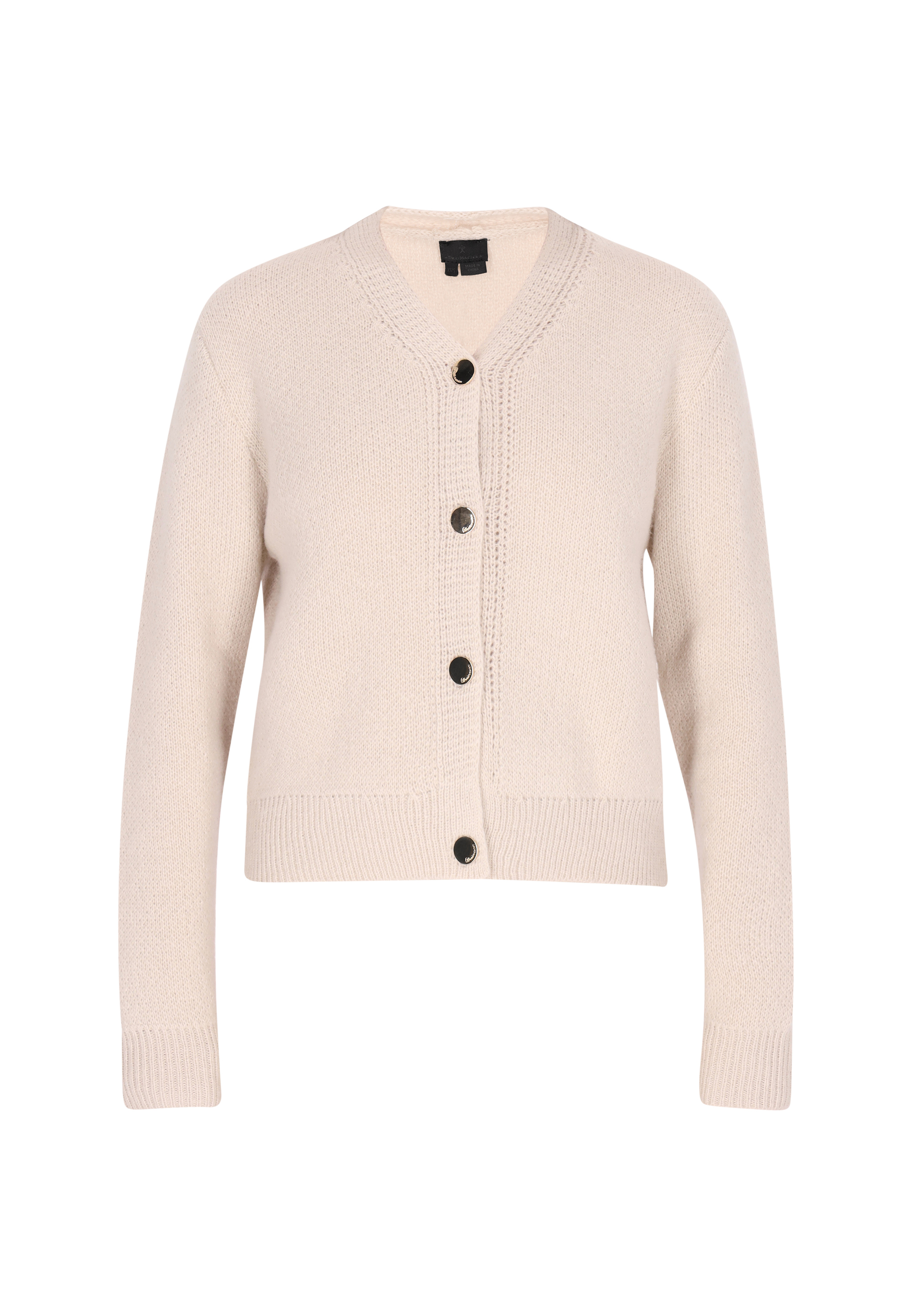 Dreimaster Cardigan Damen Wollweiss Image