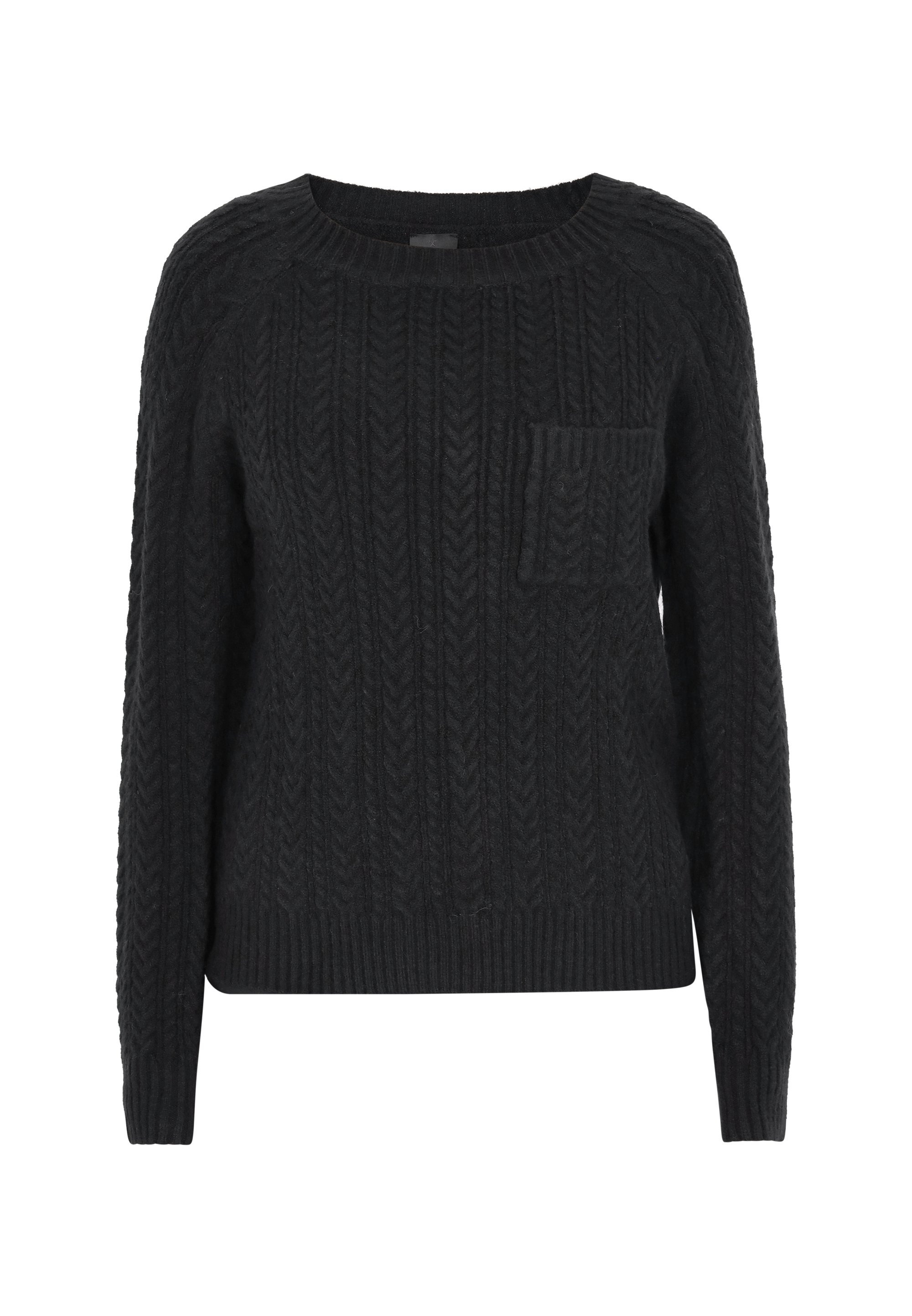 Dreimaster Pullover Damen Schwarz M/L