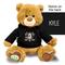 Chad & Jake Anaheim Ducks Primary Logo Personalized Toy Bear Plush