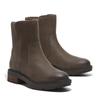 Winterstiefelette TIMBERLAND "BRIMFIELD MID WARM LINED BOOT", Damen, Gr. 37, braun (medium braun full grain), Leder, sportlich, Schuhe, Winterstiefel, Winderboots, Winterschuhe, gefüttert