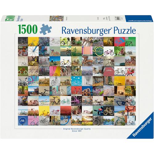 Puzzle RAVENSBURGER ""99 Fahrräder und mehr..."" Puzzles bunt Kinder Made in Germany; FSC - schützt Wald weltweit