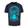 T-Shirt MERCHCODE ""Merchcode Ashnikko - Blender Oversized Tee"" Gr. 5XL, blau (navy) Herren Shirts