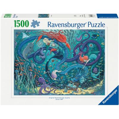 Puzzle RAVENSBURGER "Die Meeresnixen" Puzzles bunt Kinder Made in Germany; FSC - schützt Wald weltweit