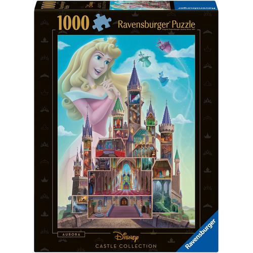 Puzzle RAVENSBURGER ""Castle Collection - Disney Princess, Aurora"" Puzzles bunt Kinder Made in Germany; FSC - schützt Wald weltweit