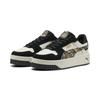 Sneaker PUMA "Carina Street Snake Chic Sneakers Damen", Gr. 38.5, schwarz-weiß (vapor gray schwarz gold), Obermaterial: Synthetik, Kuhleder, Textil; Futter: Textil; Innensohle: Textil; Laufsohle: Gummi, Schuhe