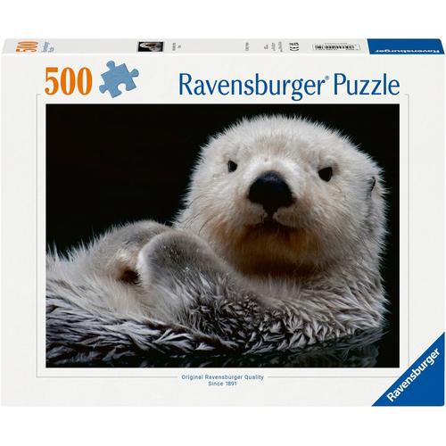 Puzzle RAVENSBURGER ""Süßer kleiner Otter"" Puzzles bunt Kinder Made in Germany; FSC - schützt Wald weltweit