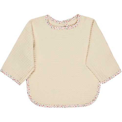 Lätzchen STERNTALER ""Ärmellätzchen Bauernhof, ecru"" beige (ecru) Baby Lätzchen