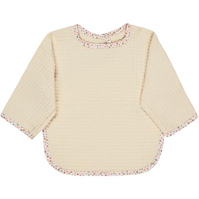 Lätzchen STERNTALER "Ärmellätzchen Bauernhof, ecru", Baby, beige (ecru), Baumwolle, Lätzchen Image