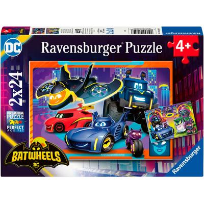 Puzzle RAVENSBURGER "Seid ihr bereit?" Puzzles bunt Kinder 2x24 Teile; Made in Europe, FSC - schützt Wald weltweit